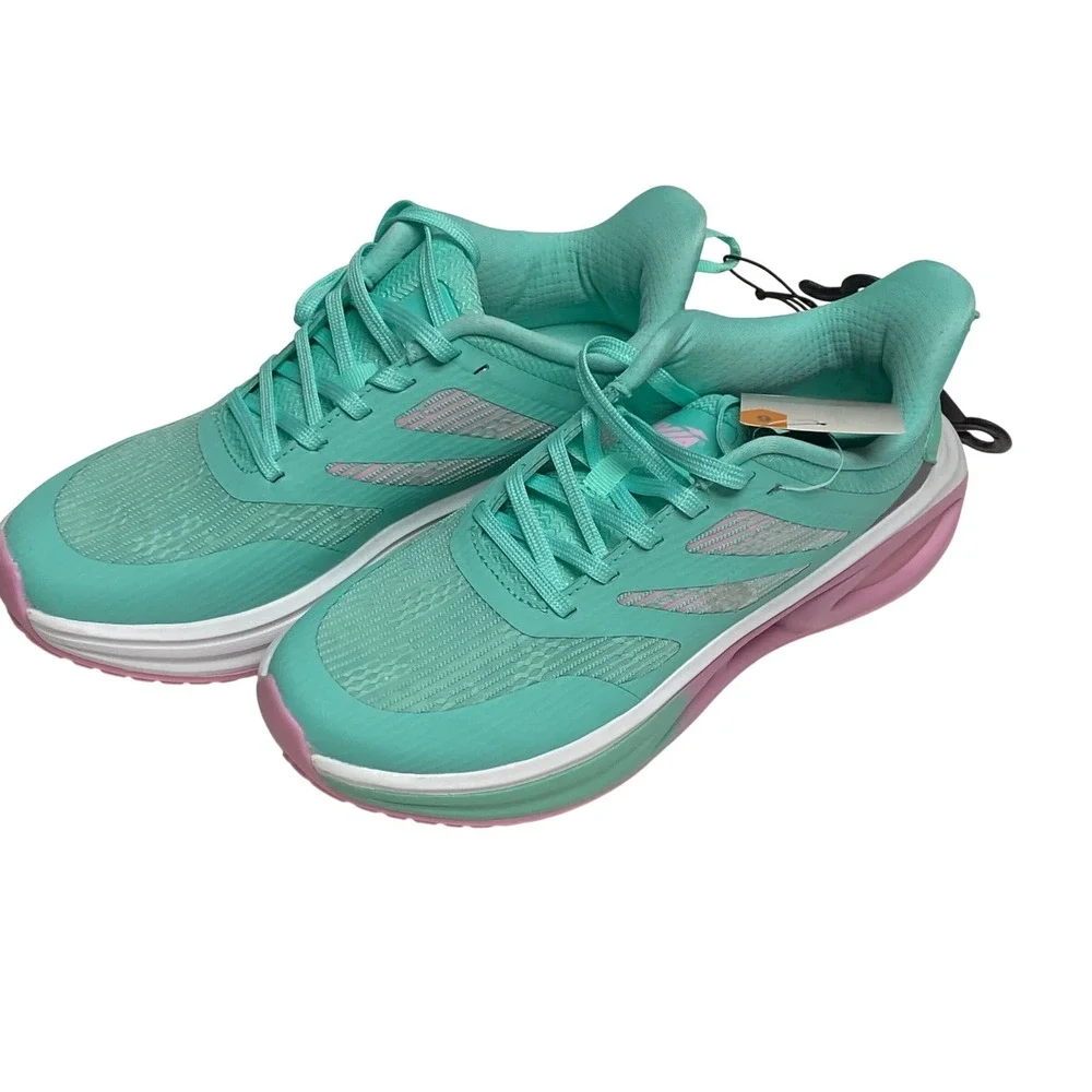 Avia Women Teal Pink‎ Running Sneakers Memory Foam Athletic Shoes Size 6 NEW